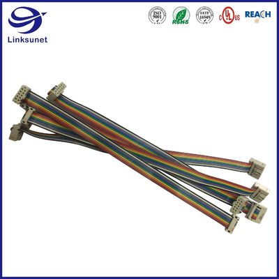 Custom wiring harness with 3811 1.27mm connector add 26AWG PVC Flat Cables